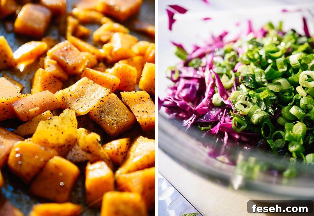 butternut squash tacos ingredients