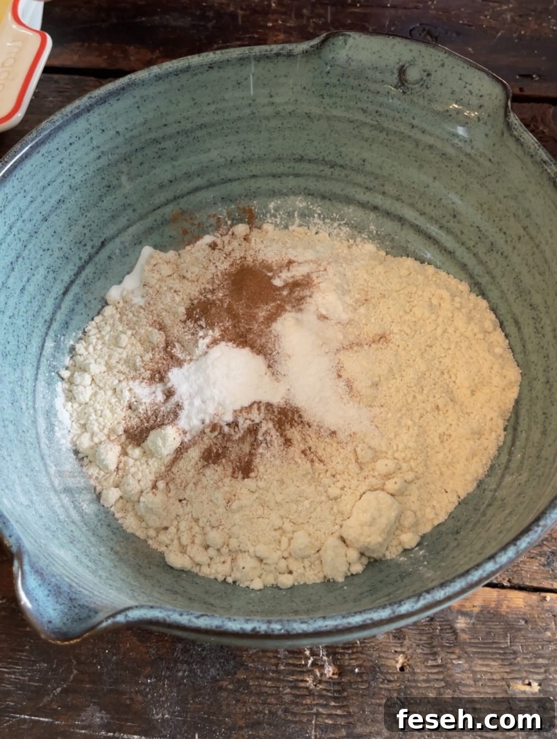 dry ingredients for gluten free blondies