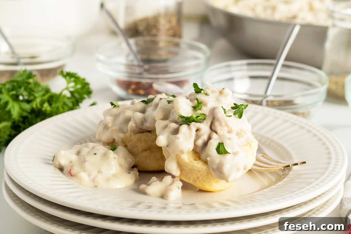 Biscuits and Gravy