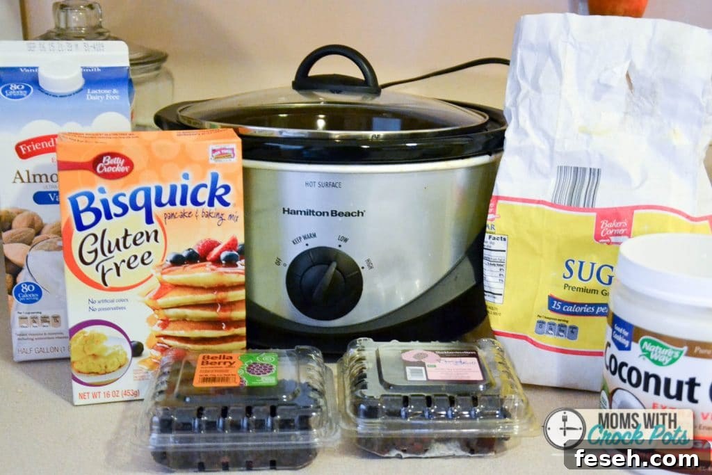 Crockpot Blackberry Cobbler-1