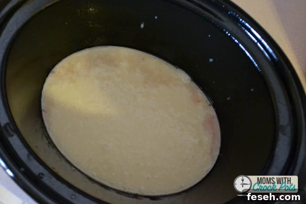Crockpot Blackberry Cobbler-1-2