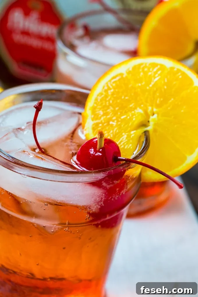 Bourbon Amaretto Cocktail