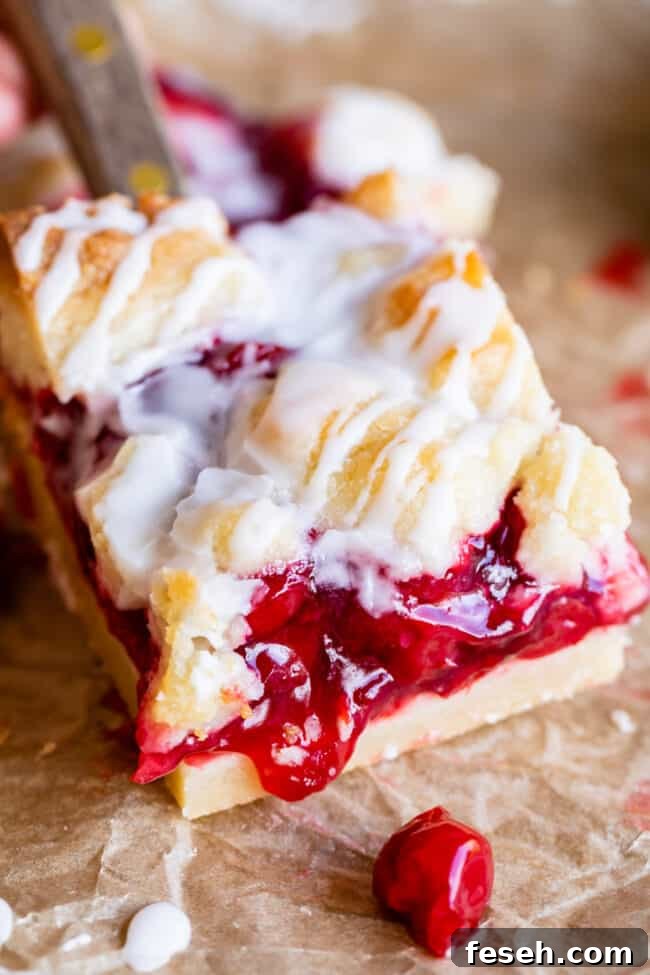 cherry pie bars recipe