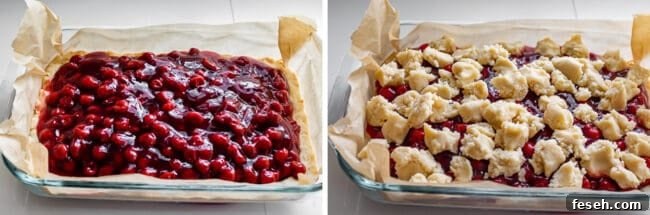 how to make cherry pie bars