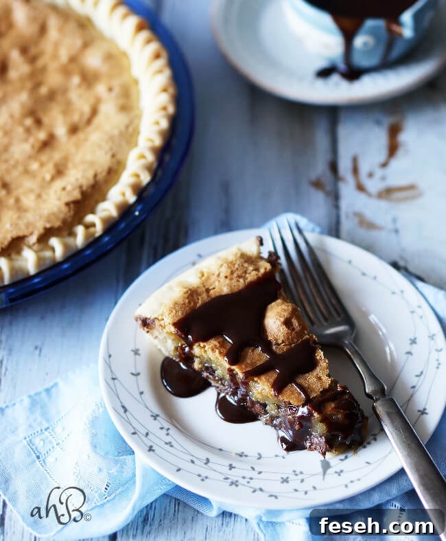 Chocolate Chip Cookie Pie