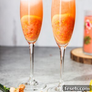 guava pear mimosas