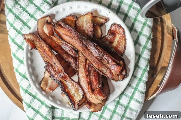 sous vide bacon brunch dish