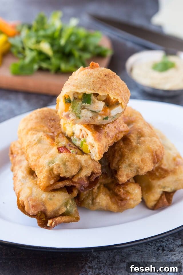 Southwestern Egg Rolls