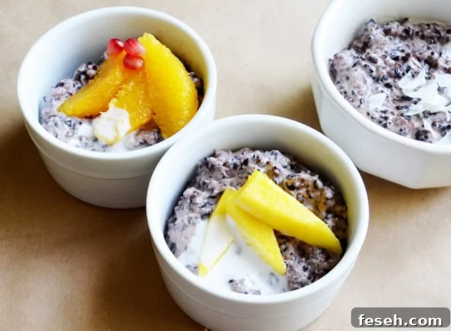 Cutting Cold Cereal Cold Turkey (Plus Forbidden Black Rice Coconut Pudding)