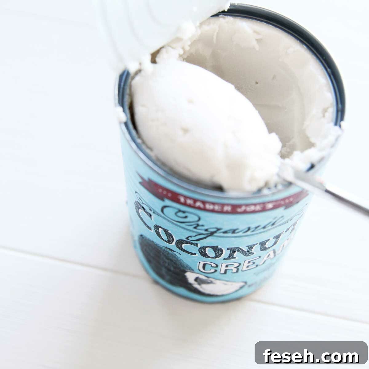 canned coconut cream