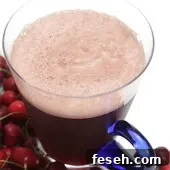 Sour beer and cherry punch