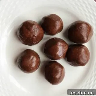 Keto No Bake Brownie Bites
