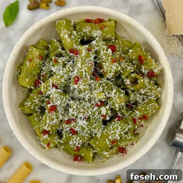 Pistachio Pesto Pasta
