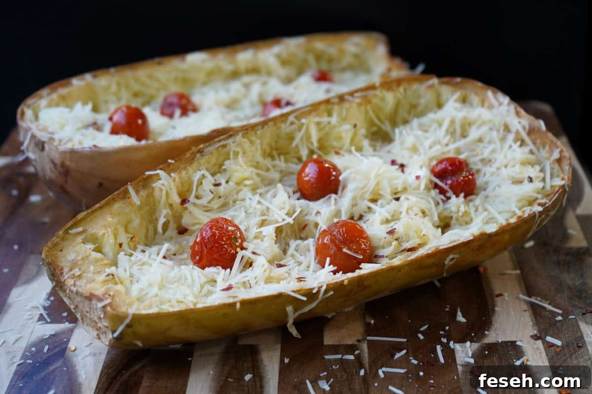 Smoked Spaghetti Squash