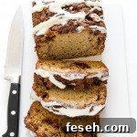 How To Make Cinnamon Swirl Quick Bread | chefsavvy.com