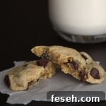 Best SOFT chocolate chip cookies I've ever had and no mixer needed!