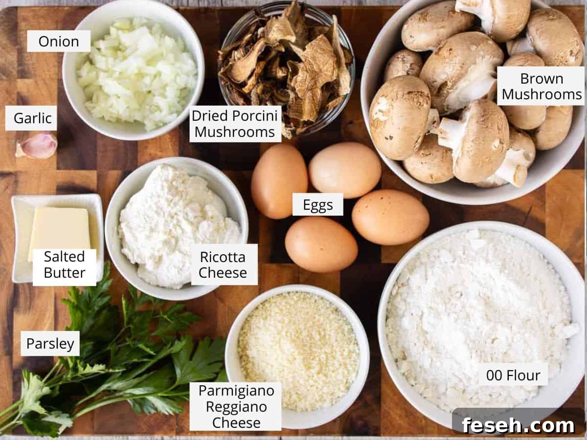 Ingredients for this recipe as in the recipe card viewed from above.