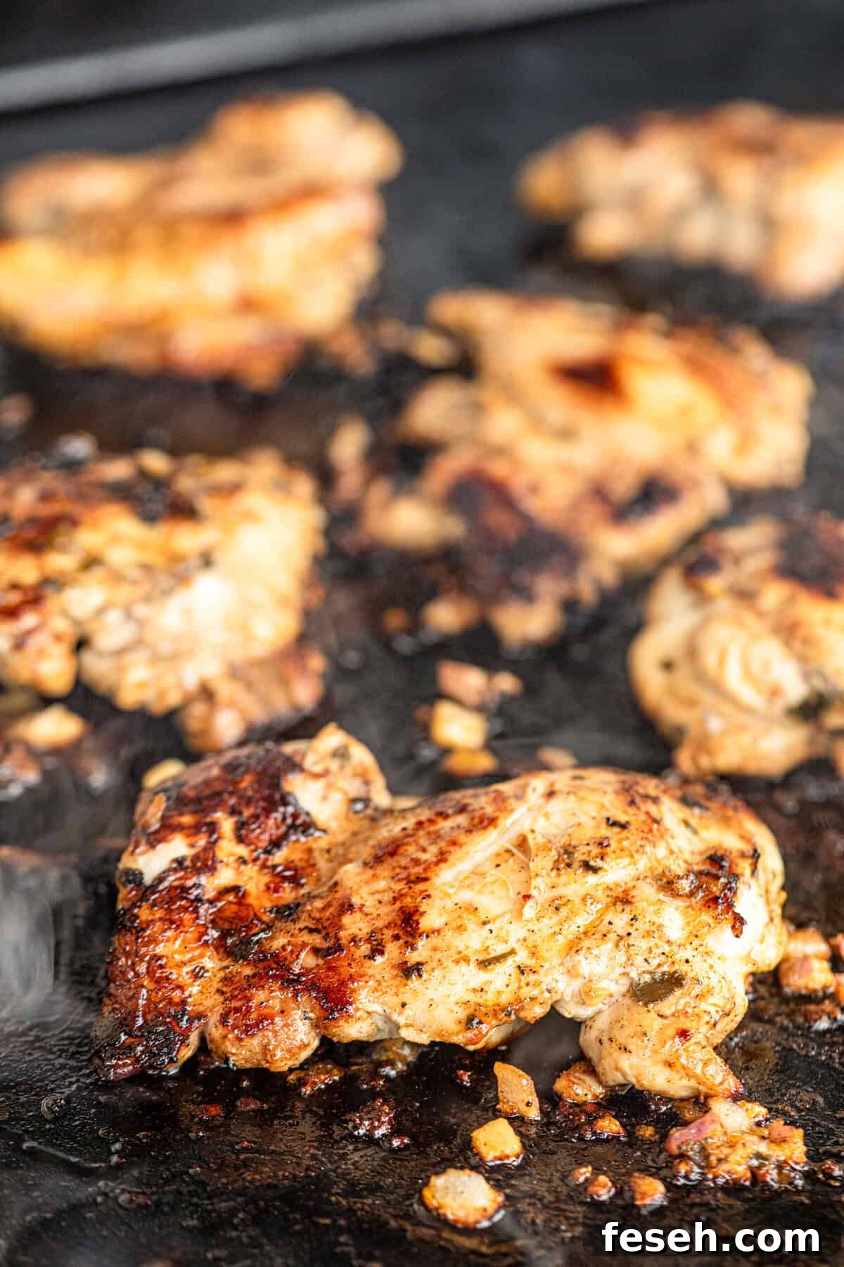 Grilled Pollo Asado on Blackstone griddle