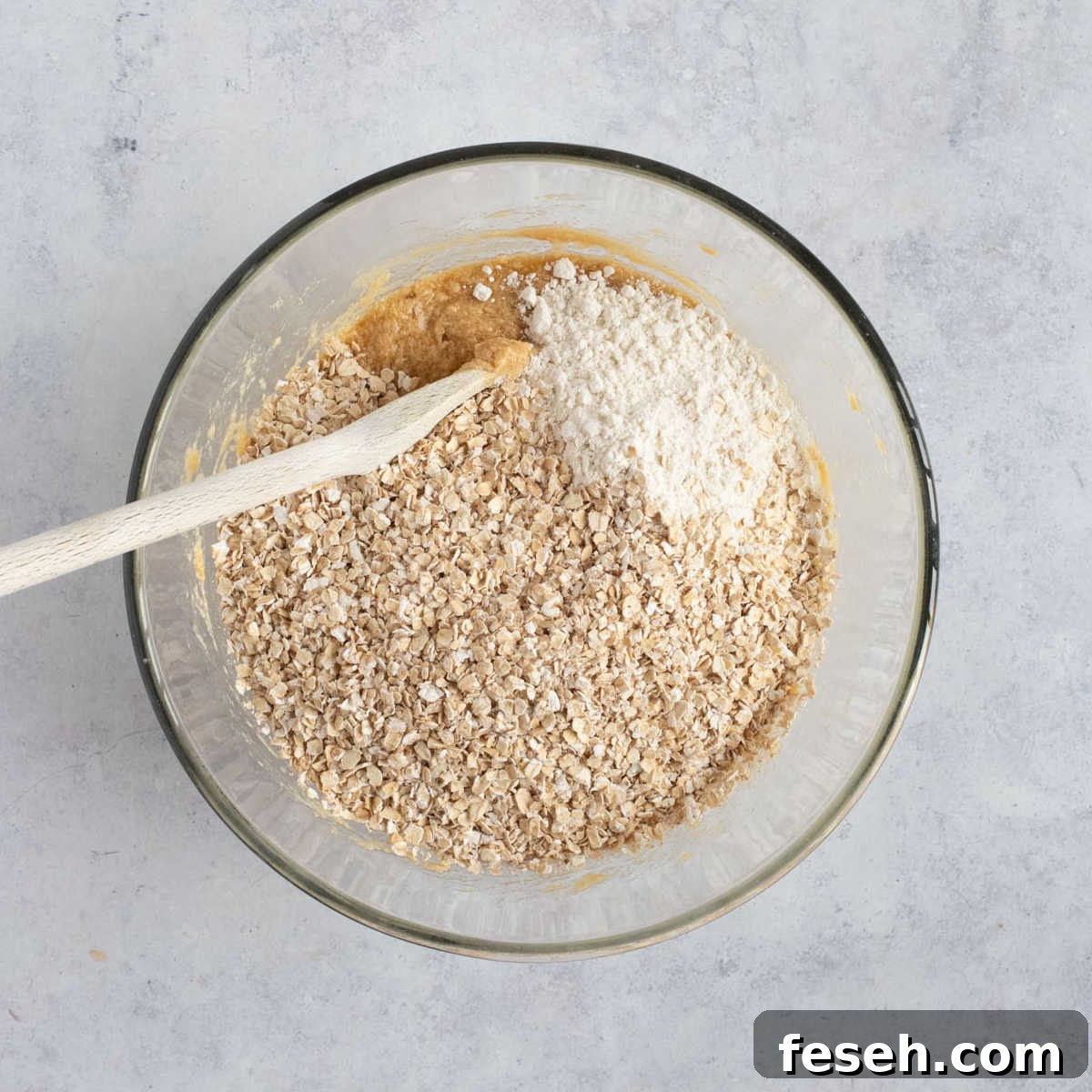 Flour and oats.