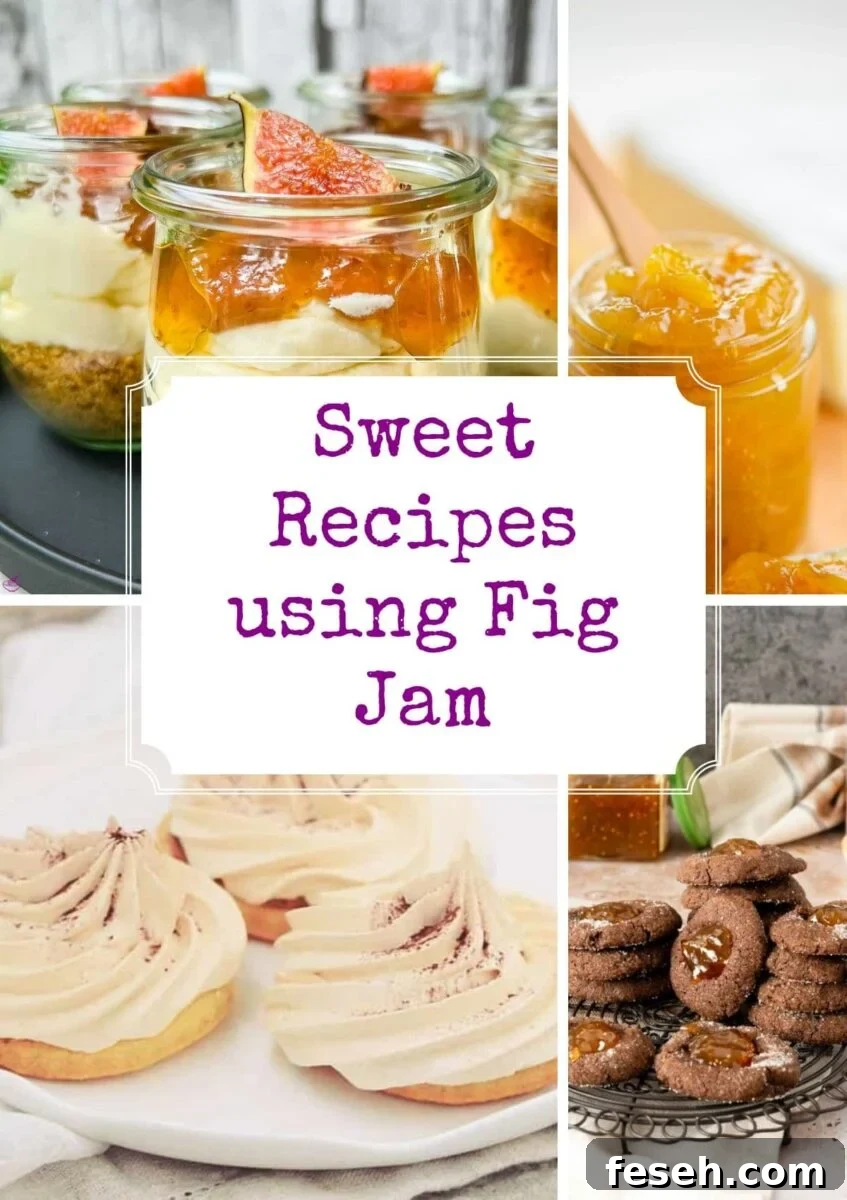 If you're looking for new ways to enjoy this sweet treat, this collection of sweet recipes using fig jam is exactly what you need.