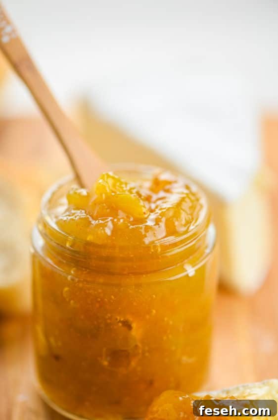 Jar of fig jam.