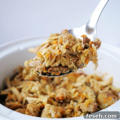 Amish Bread Stuffing Crockpot or baked