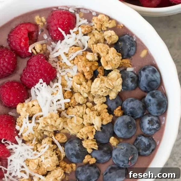 Acai smoothie bowl