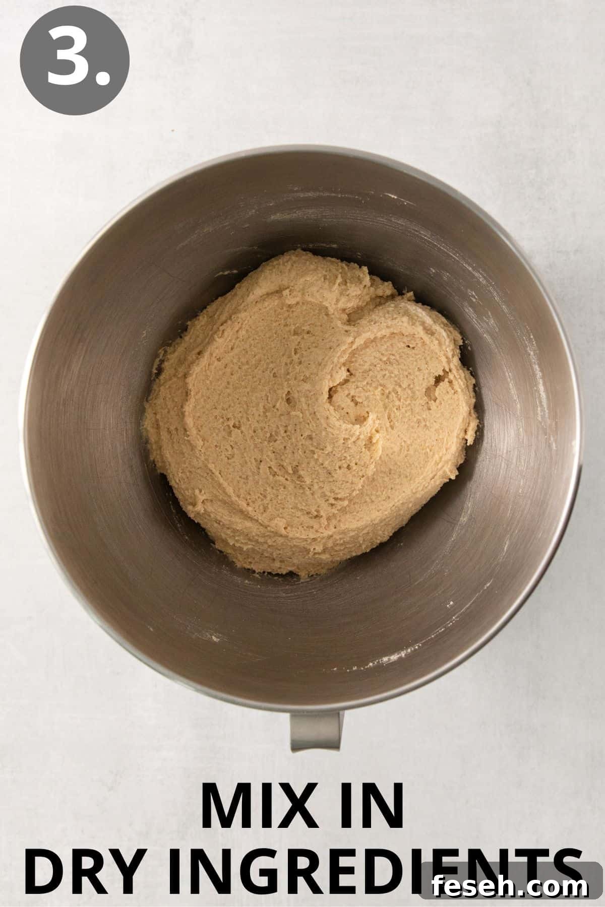 almond flour snickerdoodles ingredients in a mixing bowl