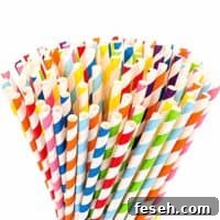 Fun Paper Straws