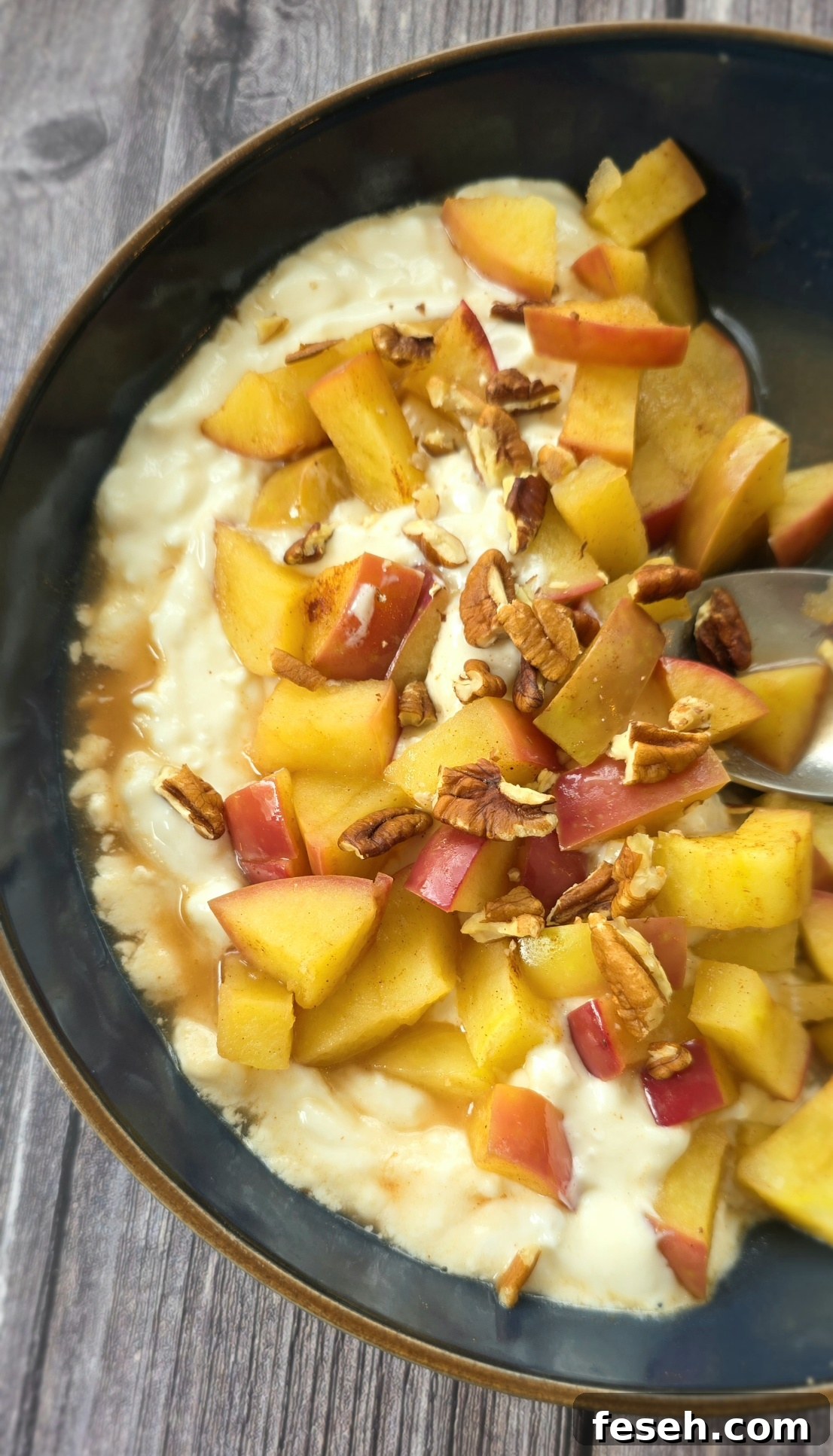 Apple pie bowl