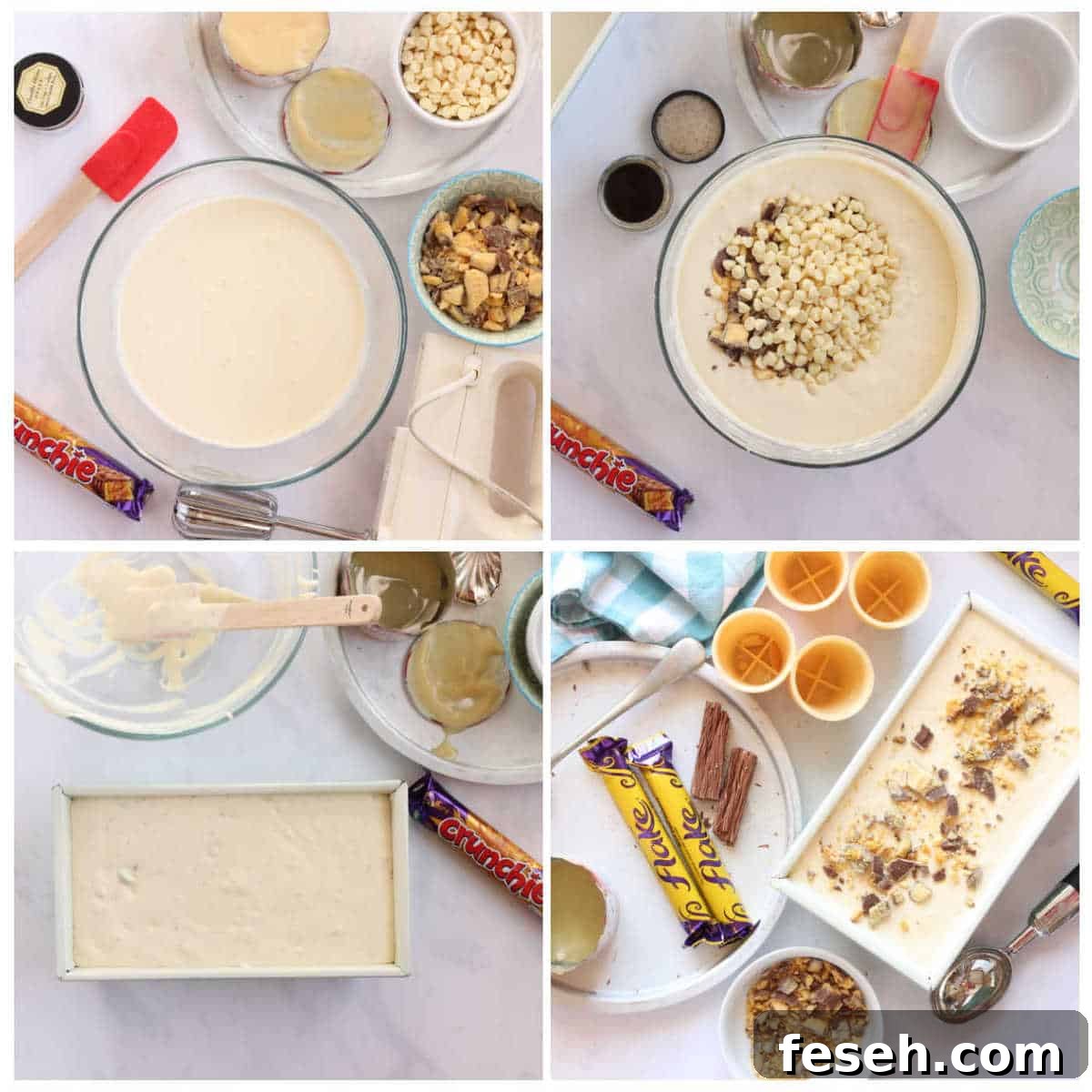 Step-by-step photo instructions for making the recipe