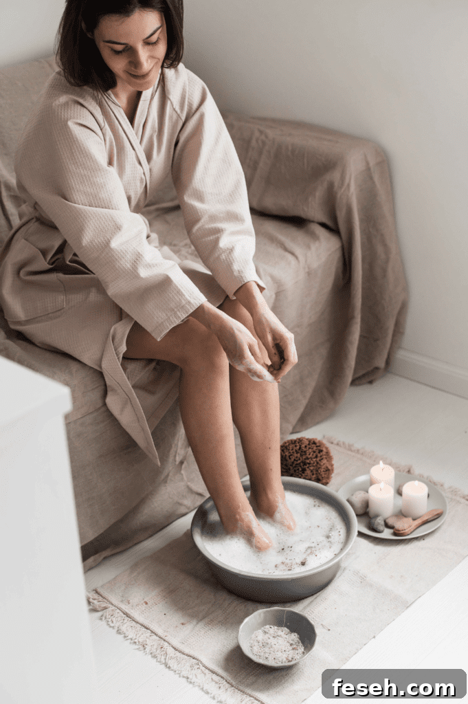 apple cider vinegar detox foot soak on TheFiltery.com