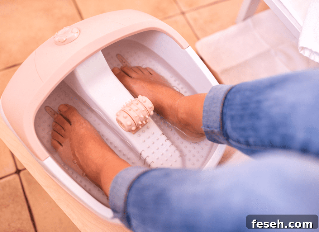 foot detox with apple cider vinegar on TheFiltery.com
