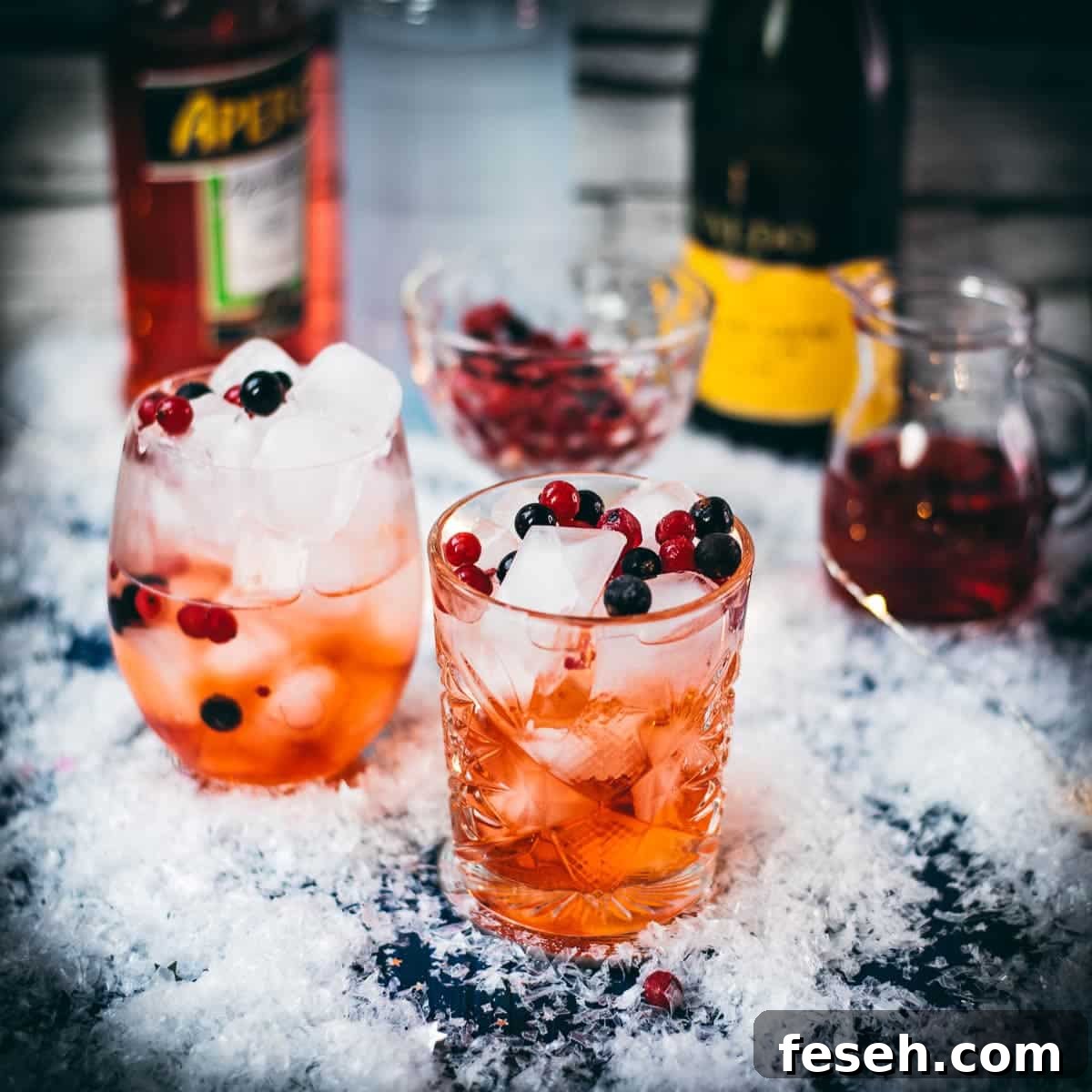 Christmas Aperol Spritz