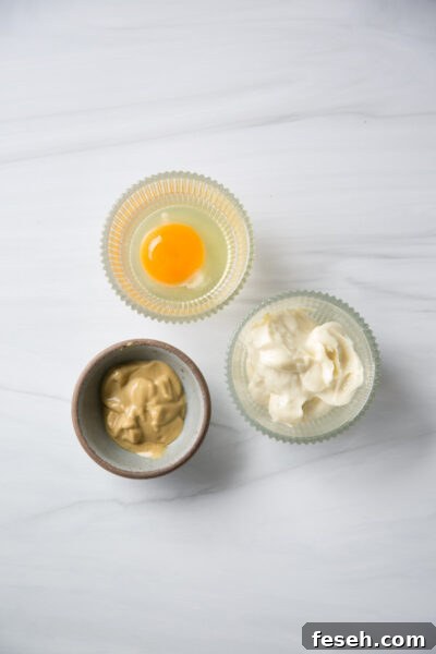 egg mayo and dijon