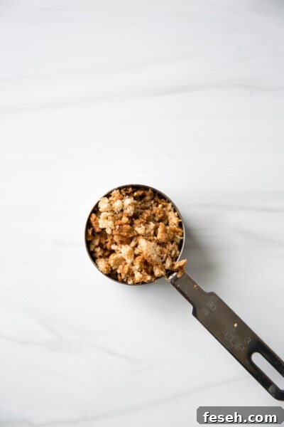 fresh breadcrumbs from gluten-free bread