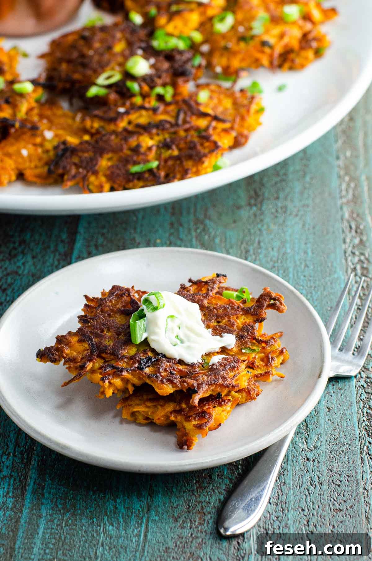 sweet potato latkes
