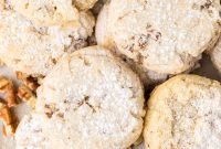 4-Ingredient Pecan Sandies Cookies Recipe