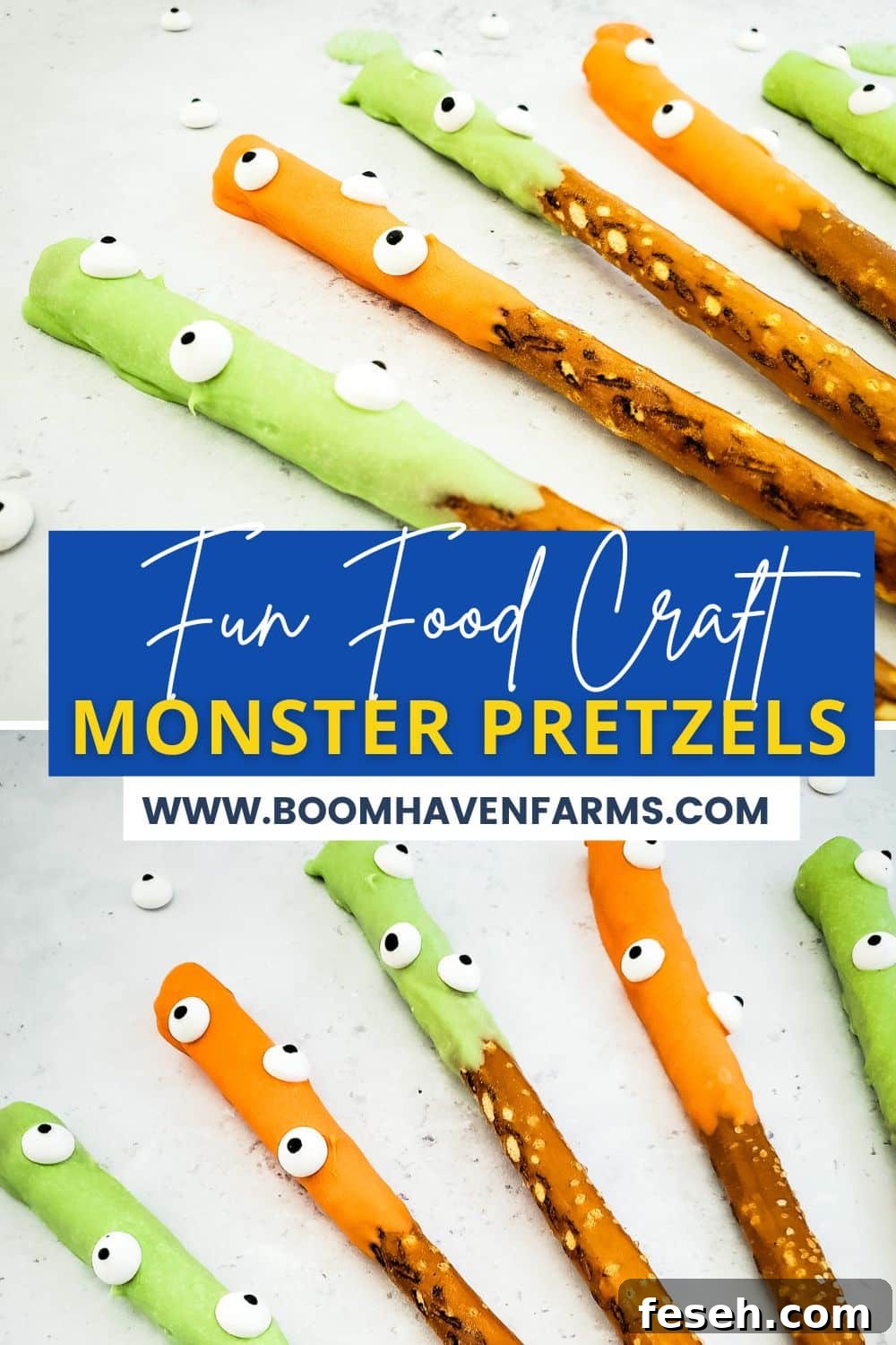 collage of hero images of monster pretzels