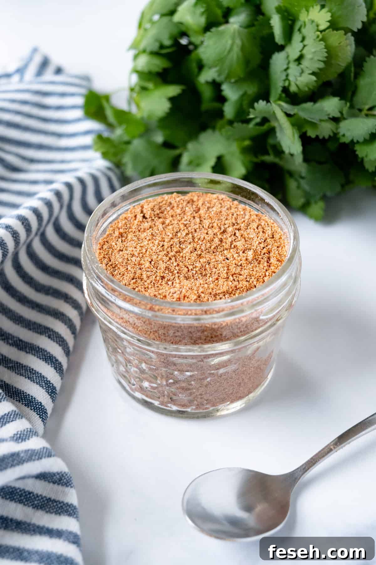 Low Country Cajun Seasoning in a jar.