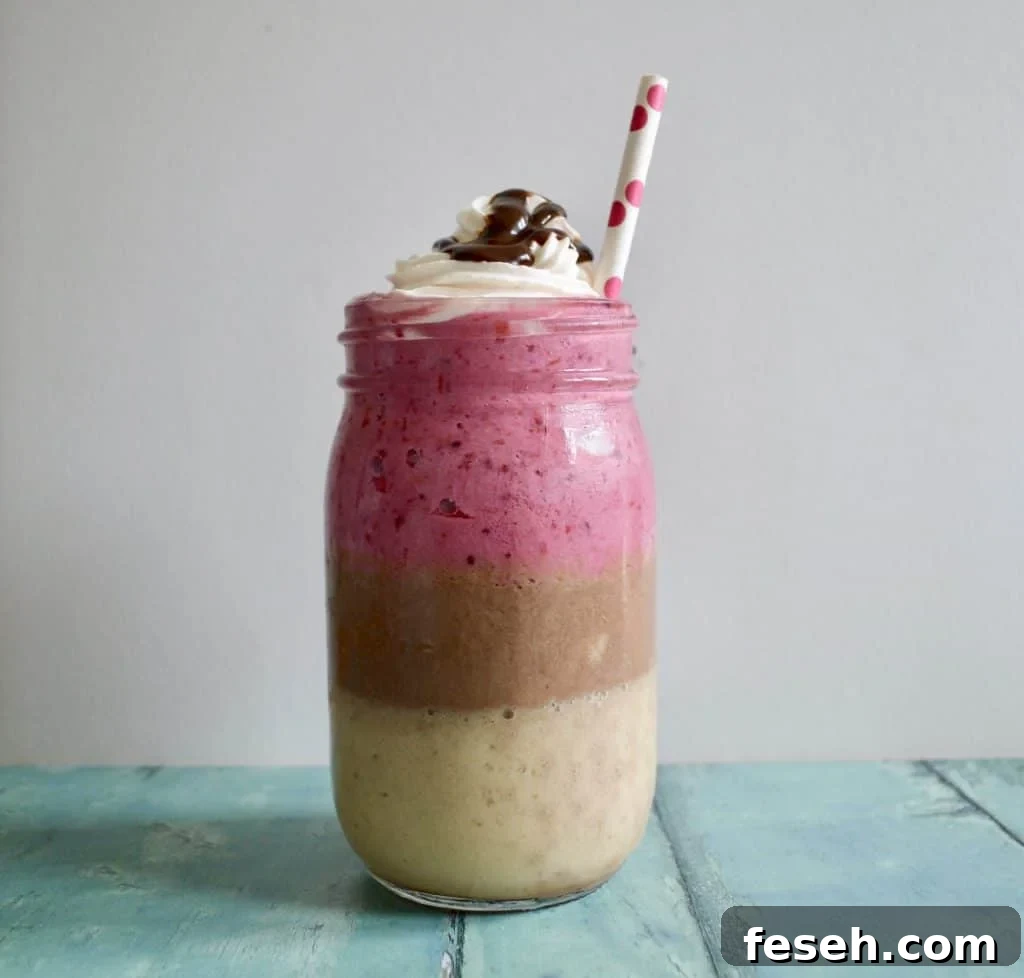 Neapolitan Milkshake