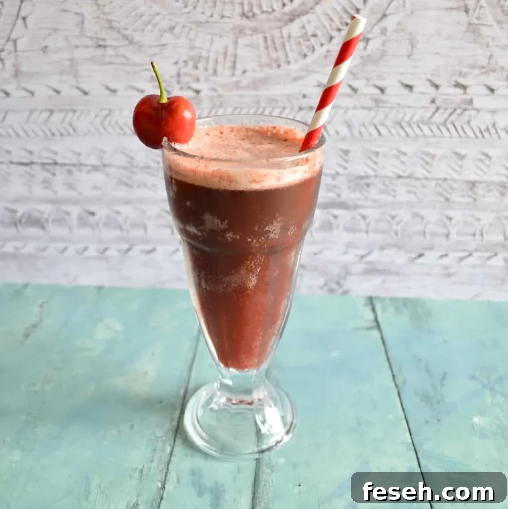 Homemade Cherry Cola
