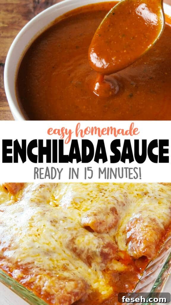 Easy Red Enchilada Sauce {15 minute Recipe}