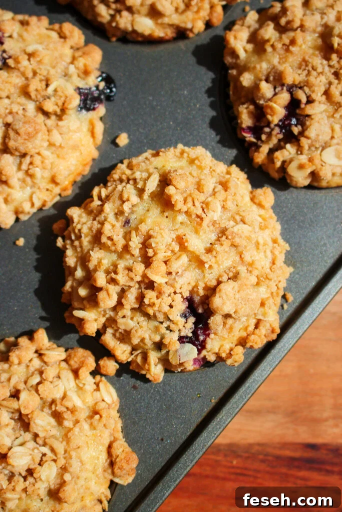 Muffins close up