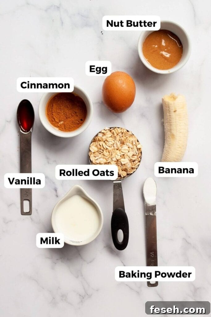 all ingredients in small bowls labeled