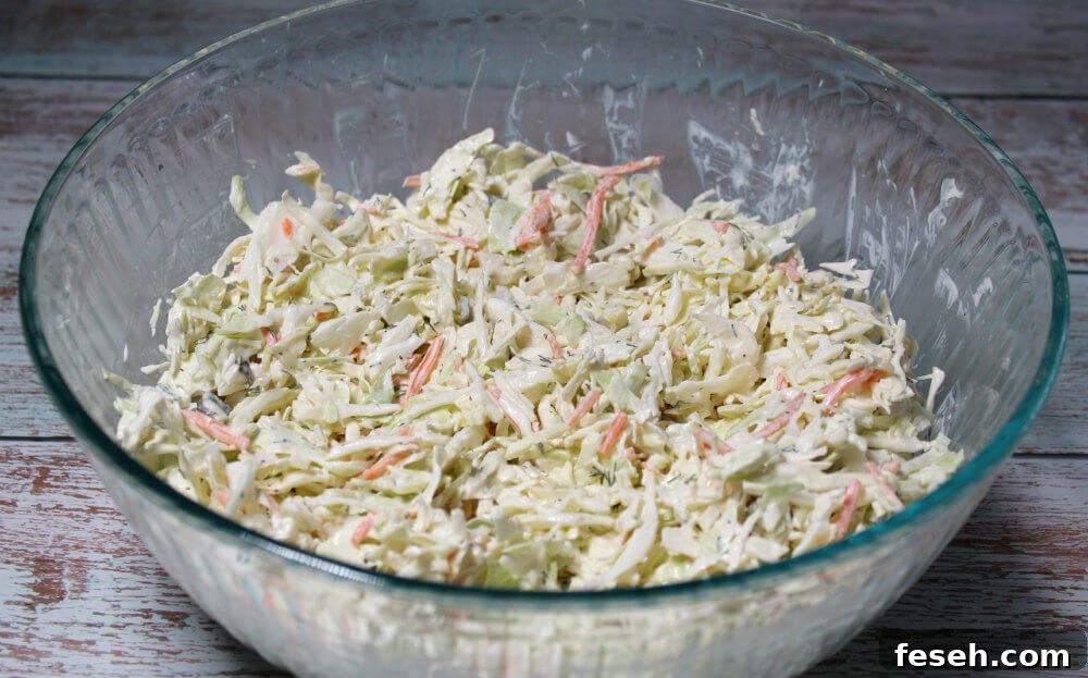 Dill Pickle Keto Coleslaw6