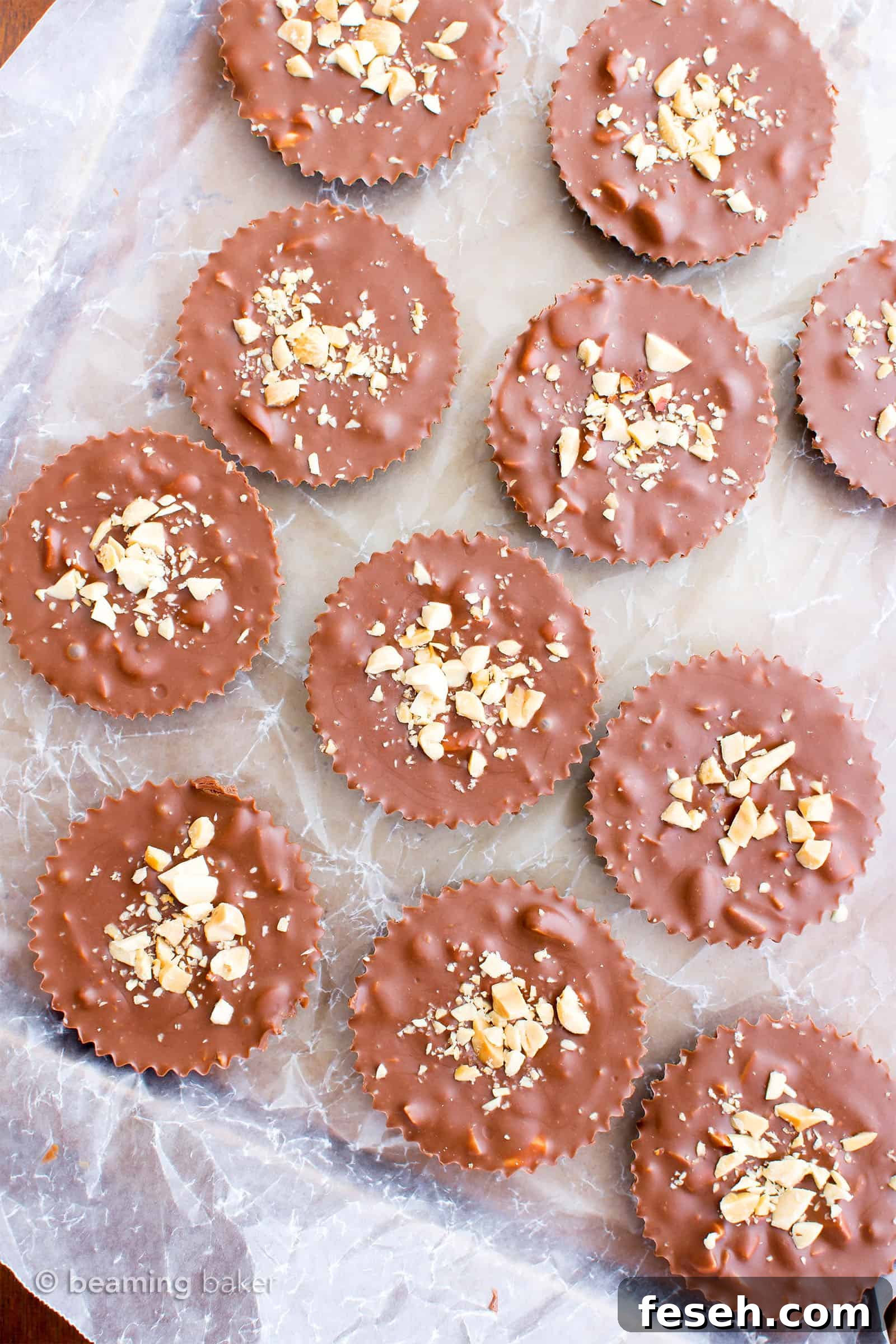 Chocolate Peanut Butter Fudge Cups
