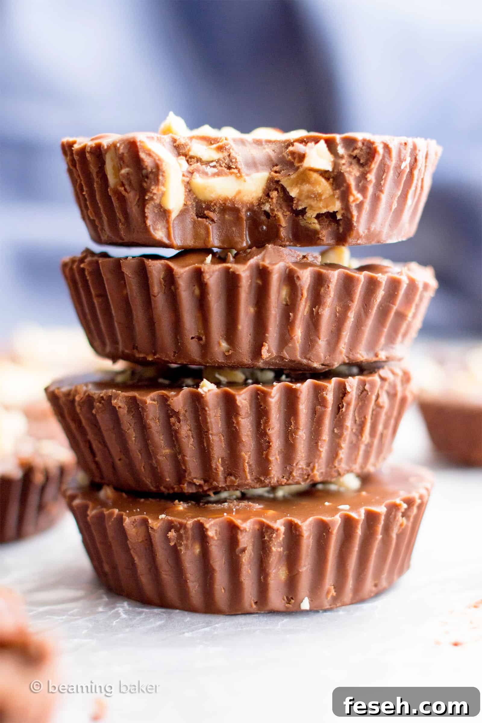 Chocolate Peanut Butter Fudge Cups