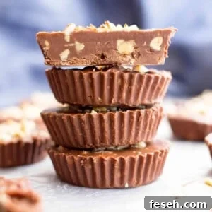 Chocolate Peanut Butter Fudge Cups