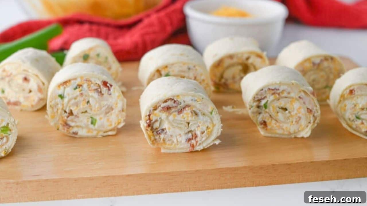 Crack Chicken Pinwheels